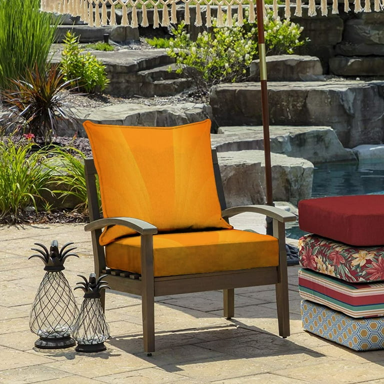 Orange deep seat outdoor cushions new arrivals