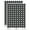 Black, variant on Deer Tracks Footprints 200+ Round Stickers - Black - Gloss Finish - 0.50" Size