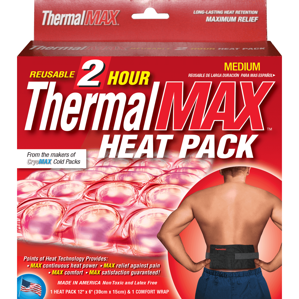 ThermalMAX Reusable 2 Hour Heat Pack, Medium