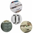 thumbnail image 5 of 96mm Black Door Handles for Kitchen Cabinets & Drawers, 20 Pack Rawiri, 5 of 6