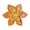 Orange, variant on Tuscom 10.6 Inch Large Metal Daisy Wall Art Green Iron Flower Hanging Decor 3D Outdoor Garden Fence Decoration with Hook for Courtyard Patio