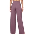 thumbnail image 3 of Pantalones de yoga Willit, vestido ancho de trabajo con bolsillos para mujer, 3 of 7