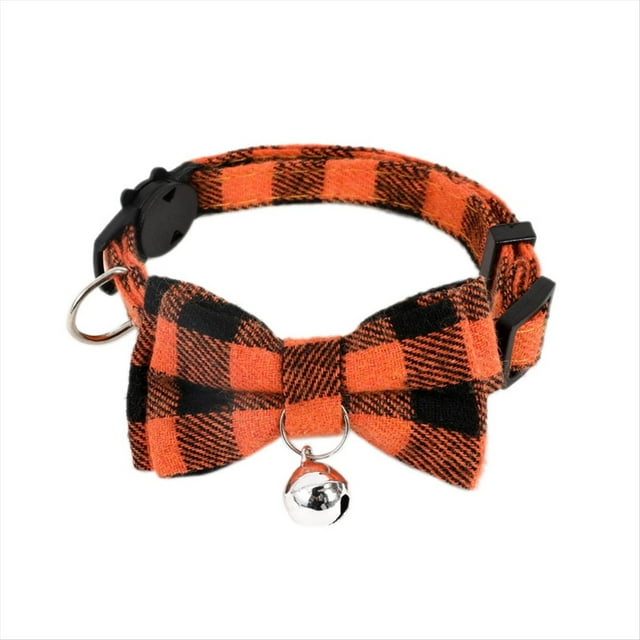 F-Cute Collar para Gatos Collares para Perros y Cachorros Pequeños Collar con Lazo para Gatitos Collar con Lazo y Campana para Perros y Gatos