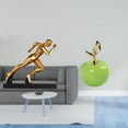 thumbnail image 2 of Estatua del corredor,Estatua de corredor,escultura de arte abstracto,figura,Estatua,Estatua de fruta artificial Escultura Artesanías,Colección de figuras de cerámica para decoración del hogar, 2 of 8