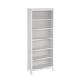 thumbnail image 6 of Tvilum Madrid Adjustable 6 Shelf Bookcase, Open Storage Home Office Bookshelf for Adults, White, 6 of 13