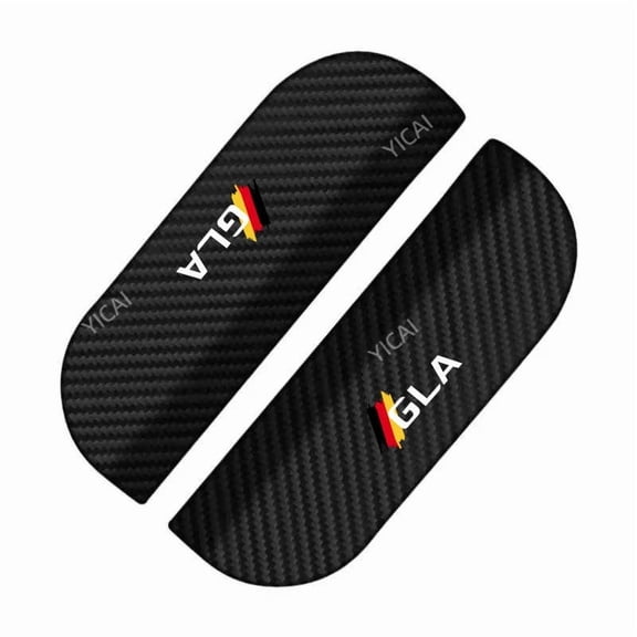 For Mercedes Benz GLA Carbon Fiber Car Rearview Side Snow Sun Visor Rain Cover Automob Mirror Accessories