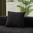 thumbnail image 6 of FENGFAN Chenille Symmetrical Curved Modular Semi Circular Sectional Sofa with Throw Pillows No Assembly Required 1 Pack, 6 of 10