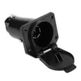 thumbnail image 5 of 7 Pin Round Trailer Plug 7 Way Blade Socket Adapter Wiring Connector for Caravan Towbar Towing, 5 of 5