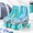 Mint Green-US 2 - IL 8.6IN, variant on Roller Skates For Women Holographic High Top Classic Rollerskates Shiny Double-row Glitter Wheels Quad Indoor & Outdoor