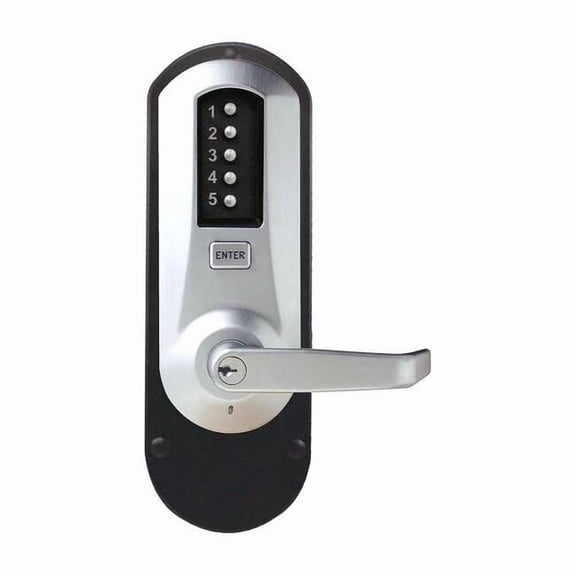 Simplex Exit Device Trim with Single Code,Silver 5010XKWL-26D-41