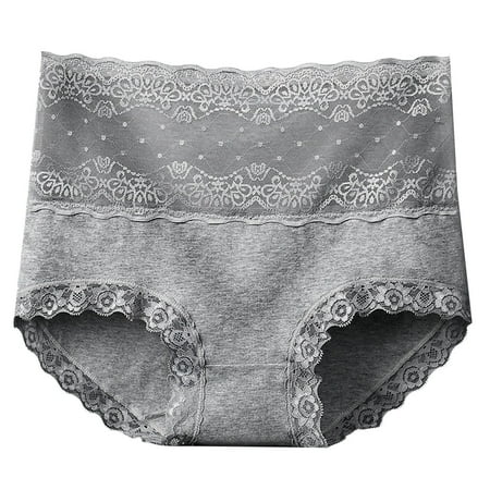Dyegold Clearance Sale Panties for Women Womens Underwear Women s High Waisted Sexy Lace Belly Tightening and Hip Lifting Oversized Comfortable Cotton Women s Underwear