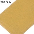 thumbnail image 4 of 15 Packs Micro Detail Sander Paper 220 Grit 3.5 x 1.2 Inch Finger Sander Sandpapers Hook Loop Back Works, 4 of 6
