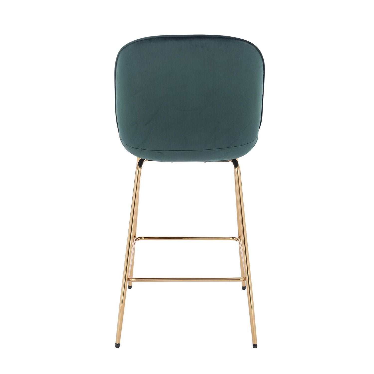 Plata Import Lotus Stool in Green