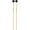 Round, variant on Vic Firth Articulate Series Phenolic Keyboard Mallets 1 1/8 in. Round