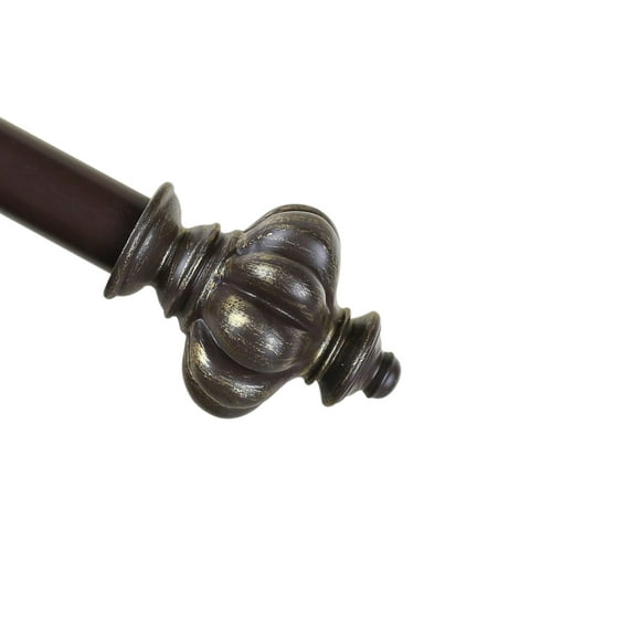 Urbanest Regina Adjustable Single Drapery Curtain Rod & Hardware Set