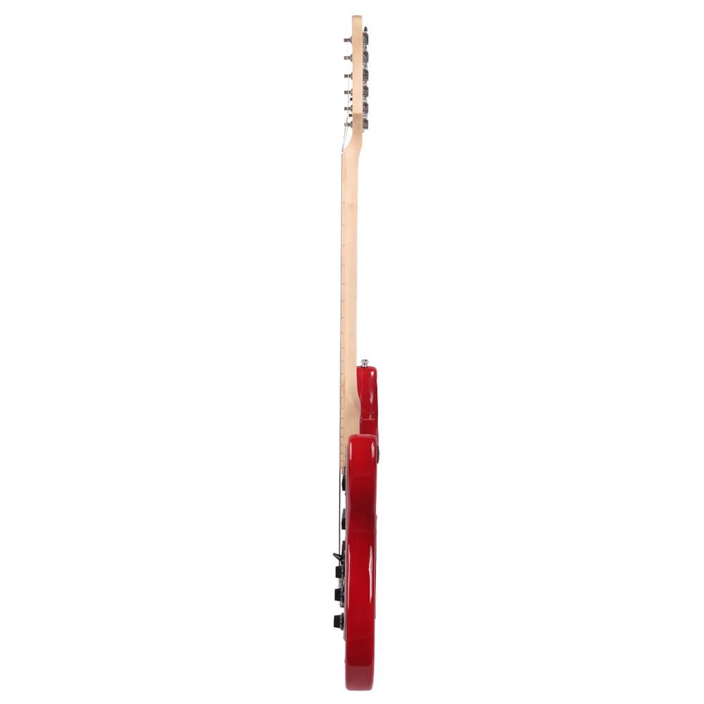 SamyoHome Electric Guitar with 15w Ampfilier for Beginner, Red