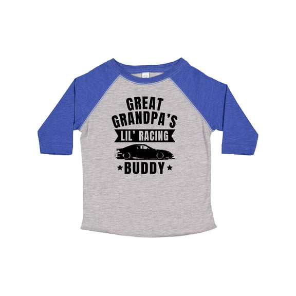 Inktastic Great Grandpas Lil Racing Buddy Boys or Girls Toddler T-Shirt