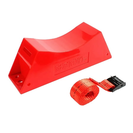 

ABS Liquefied Gas Cylinder Fixing Holder Tank Bracket Cyinder Wall Bracket for Motorhome Camper RV Accessories - Red