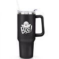 thumbnail image 2 of 40 OZ Happy Halloween Cup with Handle Double Wall Vacuum Insulation Travel Coffee Mug Gift for Travel Commuting, 2 of 7