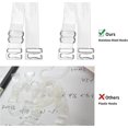 thumbnail image 2 of 4 Paires De Bretelles De Soutien-gorge Transparentes Invisibles (1,2 Cm), Bretelles De Soutien-gorge Rglables Antidrapantes, Bretelles De Soutien-, 2 of 5