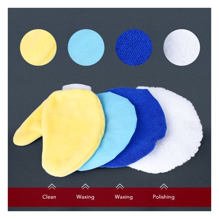 Buffer Polisher  Meterk 10-inch Random Orbital Car Polisher  Ideal for Car Sanding  Polishing  Waxing