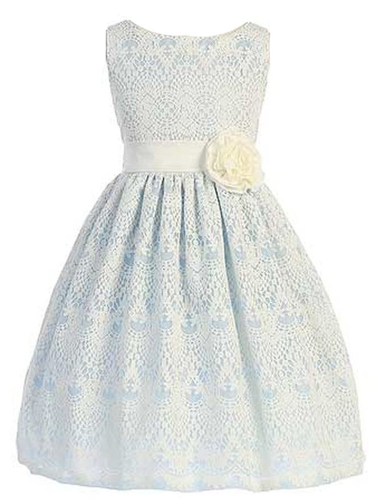girls vintage lace dress