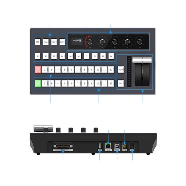 Switcher Panel Video Camera Console Controleer For Live Streaming Stage Event Church Conferenc ,Easy to Use