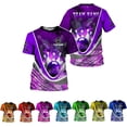thumbnail image 2 of Custom 3D Bowling Shirts Personalized for Men and Women - Unique Team Shirt & Gifts for Bowling Lovers (Teal, 4XL), 2 of 10