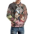 thumbnail image 6 of Gravity Falls Casual Pullover Hoodie Unisex Hooded Sweatshirt Novelty 3D Graphic Long Sleeve Sweater with Pocket L, 6 of 8