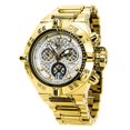 thumbnail image 3 of Invicta Men's 14499 Subaqua Noma IV Silver Dial Gold Plated Steel Bracelet Chronograph Dive Watch, 3 of 4