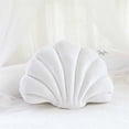 thumbnail image 2 of SM Pink Shell Cushion - 32cm x 25cm - Decorative and Soft Toy, 2 of 5