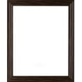 thumbnail image 2 of 1-3/4" Polystyrene Birch Wood Modern Picture Frame - by WholesaleArtsFrames-com. 17x17 3381 Series - Chocolate Brown - Made In USA, 2 of 5