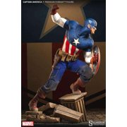 Marvel Premium Format Polystone Captain America Statue