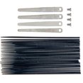 thumbnail image 4 of Sax Spring Needles for Drum with Black Steel Clarinet Reeds Set Great for Beginner Musicians 1 Set, 4 of 4