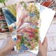 thumbnail image 3 of 3 láminas de calcomanías para muebles con diseño de mujer y flores silvestres (30 x 15 cm). Adhesivos UV autoadhesivos para decoración de paredes y manualidades., 3 of 7