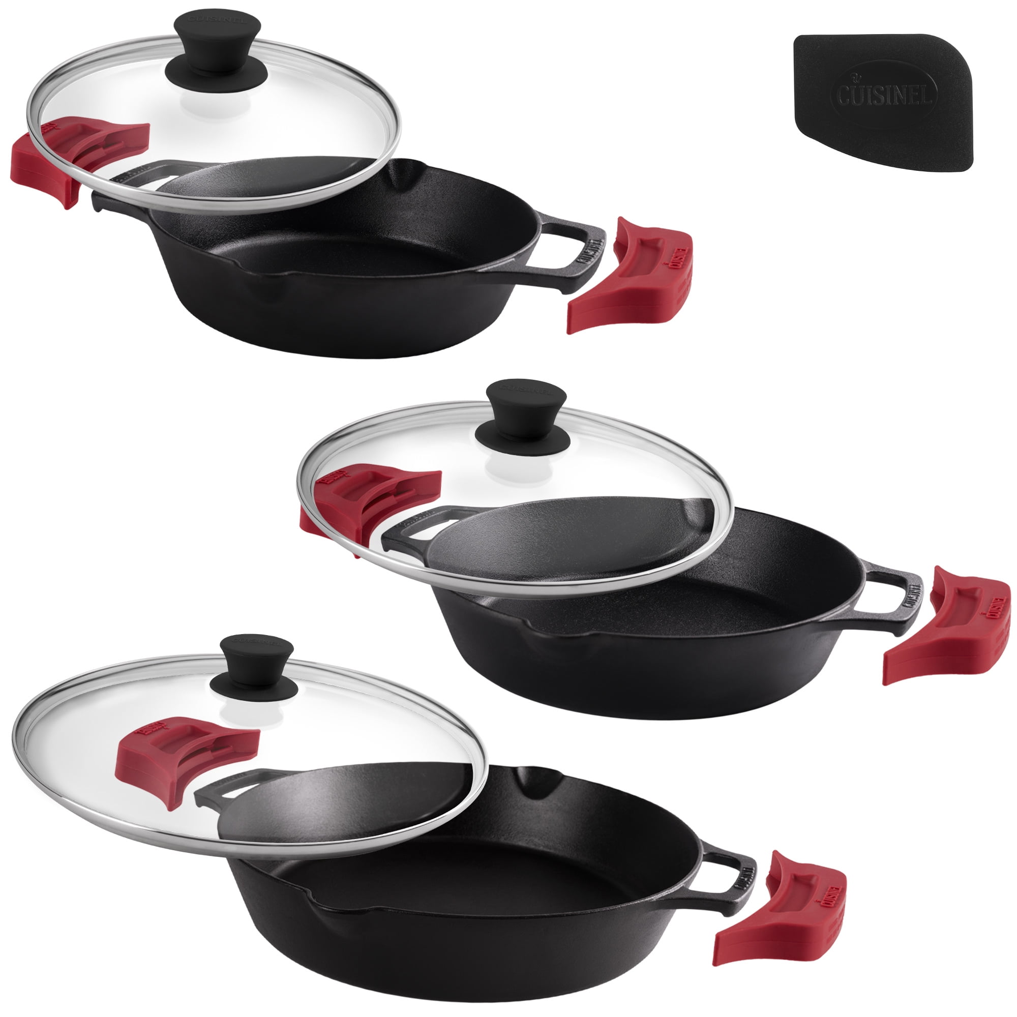 Non Stick Frying Pans- 8 Inch, 10 Inch and 12 Inch Cast Iron Skillets  Professional Cast Iron Pan Set Dishwasher Safe Nonstick Frying Pan Set, Pot  set for Sale in Moreno Valley, CA - OfferUp