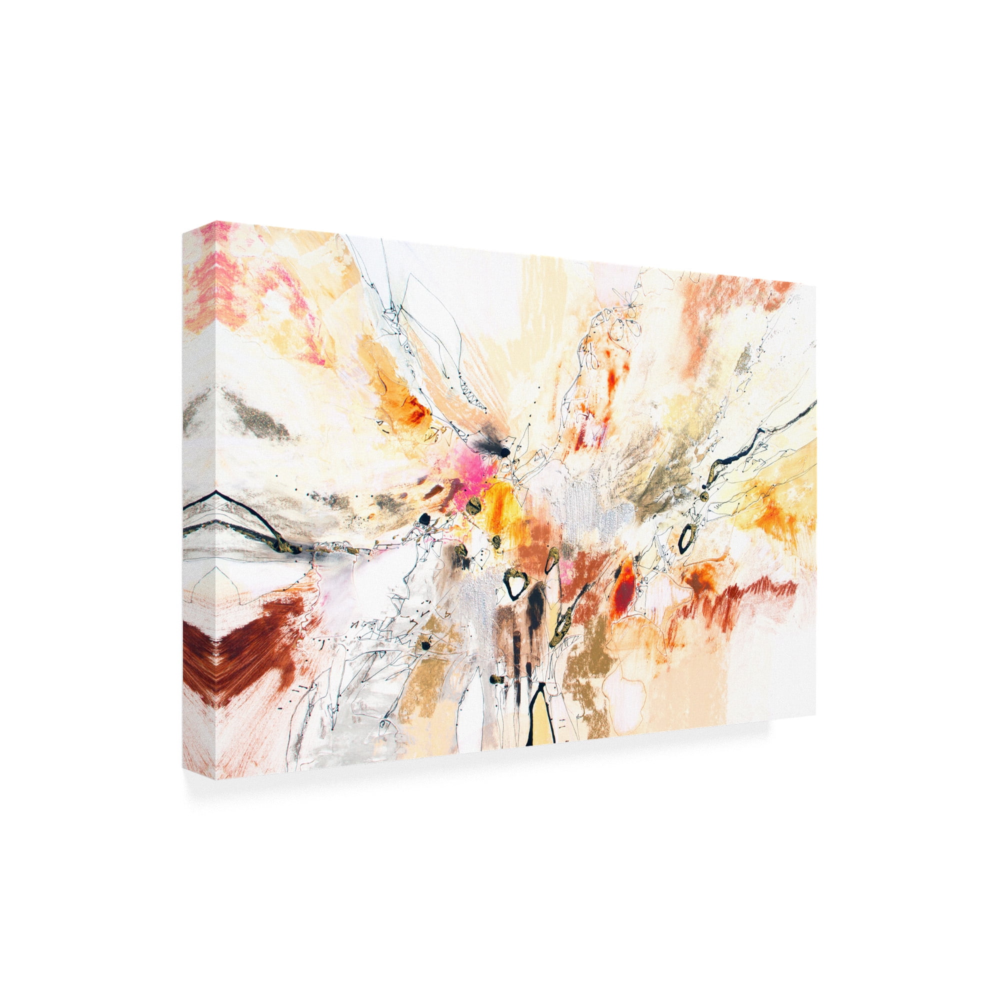 Trademark Fine Art 'Black And White Series IV' Canvas Art by Jennifer Gardner