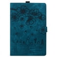 thumbnail image 1 of For iPad 9th Generation Case Embossed Flower Wallet Tablet Funda For iPad 10.2 9.7 Case For iPad 9 8 7 6 5 th Gen Air 1 2 Girls blue For iPad 9.7 2018, 1 of 6