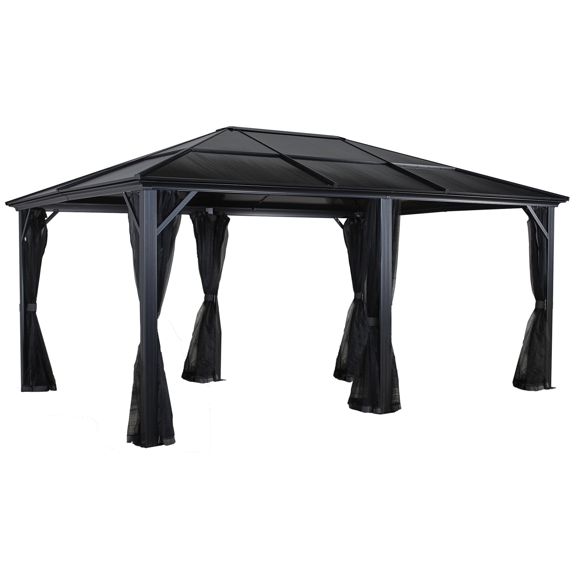 Sojag Sanibel II No.93LLL 8x8 Steel Hardtop Gazebo with