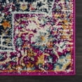 thumbnail image 4 of Hauteloom MARASH Living Room, Bedroom Area Rug - Bohemian, Contemporary, Traditional - Ivory, Purple, Pink - 7'10" x 10', 4 of 7