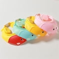 thumbnail image 2 of 1Pc Baby Shower Cap Shield for Kids Soft Silicone Adjustable 1-10 Years Old Cartoon Bear Shower Cap for Kids Toddler Shower Cap Shield Makes the Kids Bath More Fun, 2 of 5