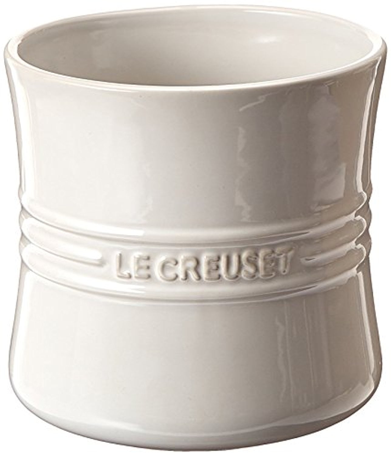 Le Creuset Stoneware 2 3/4Quart Utensil Crock, White BrickSeek