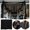 Black, variant on XYAIYT Halloween Creepy Cloth 30×72 Inch Black Halloween Scary Spooky Cloth Windows Doorways Cover Gauze for Halloween Party Decorations