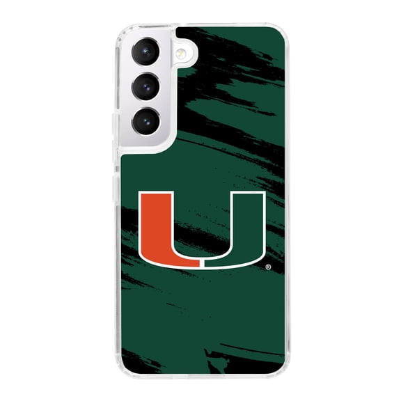 Miami Hurricanes HD Mag-Safe Phone Case for Samsung Galaxy S25 (Paint) by Affinity Bands