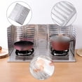 thumbnail image 3 of Kitchen Oil Splash Guard Aluminum Foil Gas Stove Oil Splatter Screen Board Cooking Frying Oil-Proof Splash Kitchen Tool, 3 of 6