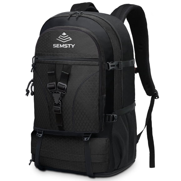 Mochila de Senderismo SEMSTY Expandible 30L/40L/50L para Hombres y Mujeres