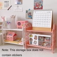 thumbnail image 2 of UDIYO Organizer Double-layered Detachable Plastic Desktop Storage Rack for Bathroom, 2 of 7