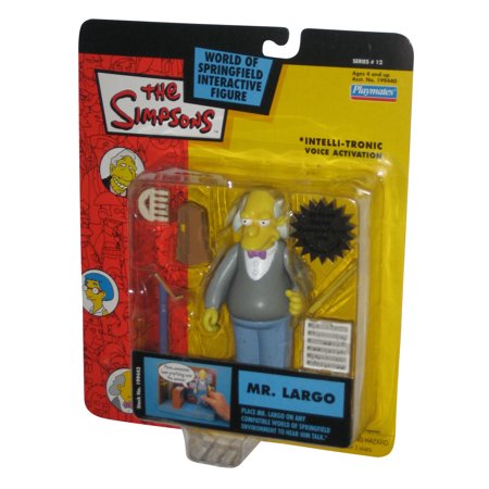 The Simpsons Mr. Largo Series 12 Playmates Action Figure