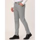 thumbnail image 2 of Lars Amadeus Vestido de hombre Chino Slim Fit Stretch Flat Front Color sólido Pantalones de negocios Gris claro XL, 2 of 6