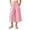 Red, variant on VBEWZET Girls Ice Silk Wide Leg Culottes, Elastic Waist Flowy Capri Pants Elastic Waist Casual Summer Trousers for Kids & 5-15 Years Beige 7-8 Years
